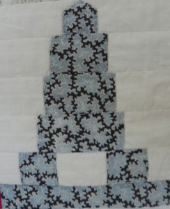 This type of 'coral' design helps date the fabric